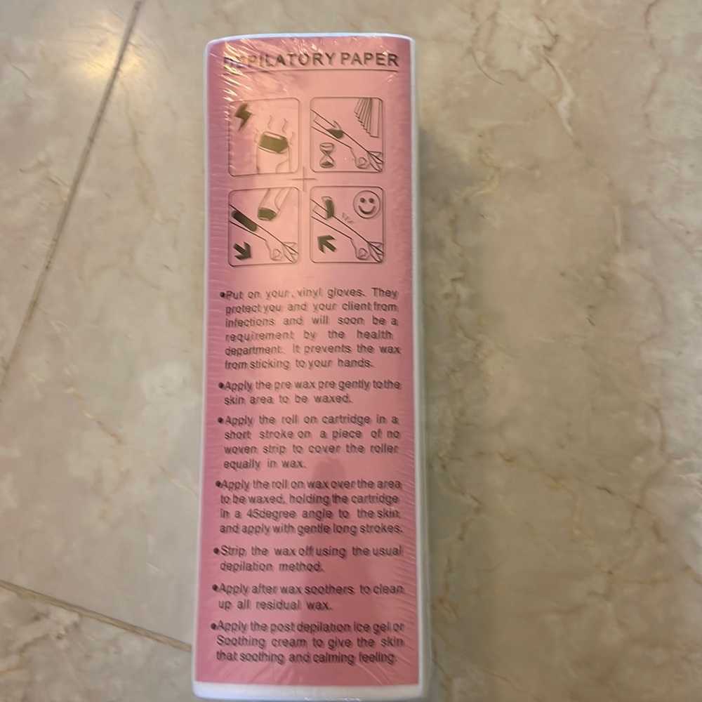 Depilatory Paper for Waxing